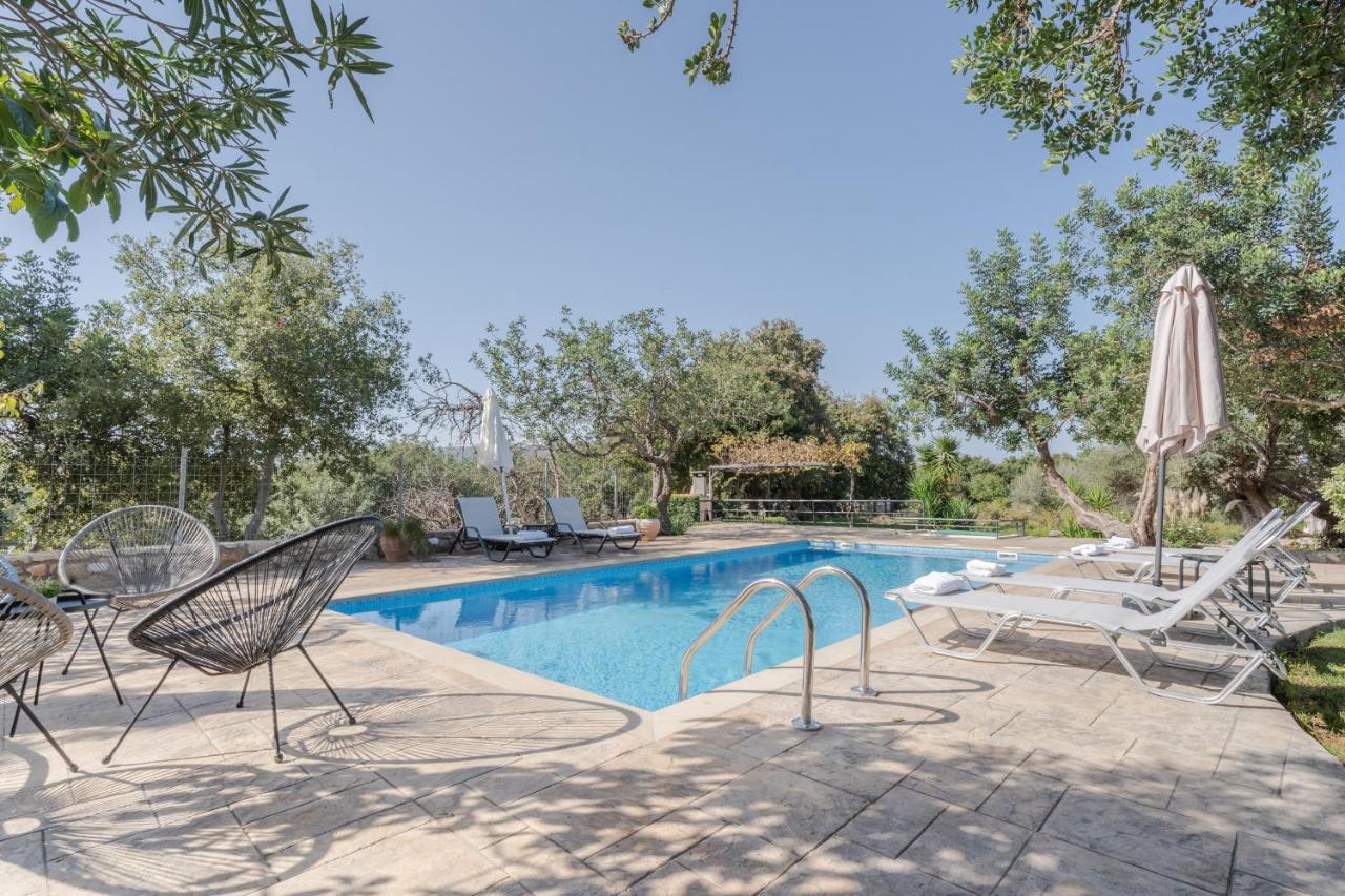 Villa Archodia - With Private Pool Prinés Esterno foto
